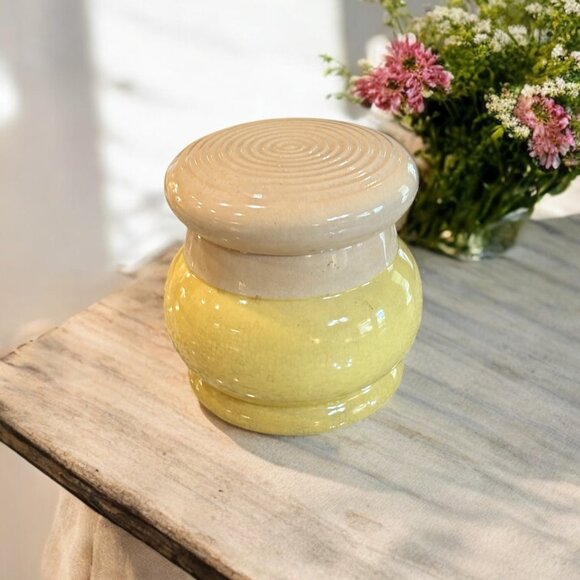 Vintage Retro Chef's Hat Grease Jar - Picture 10 of 16